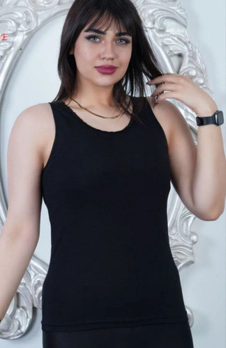 تاپ یقه شکوفه ترک