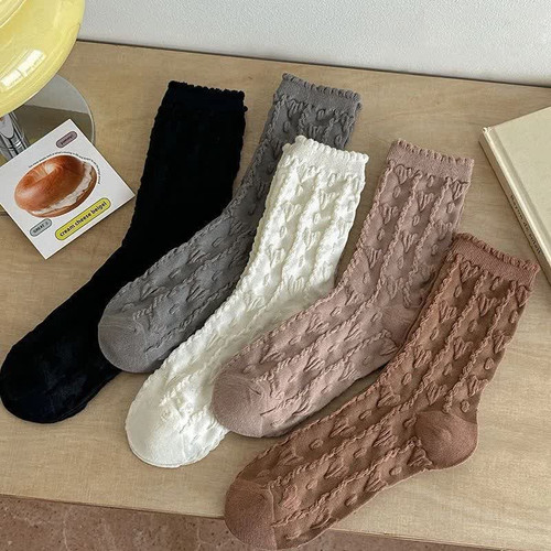 جوراب های ساق دار طرح بافت