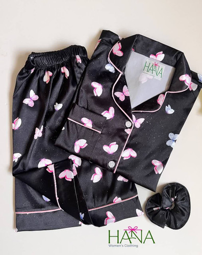 شومیز شورتک های ساتن به همراه کش (پارچه کره ای)