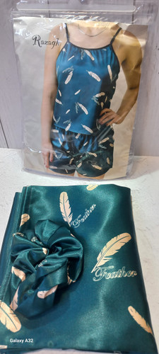 تاپ شورتک ساتن ایرانی(razagh)