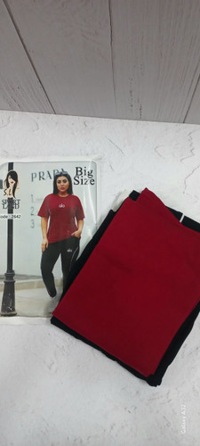 ست تیشرت و لگ نخی