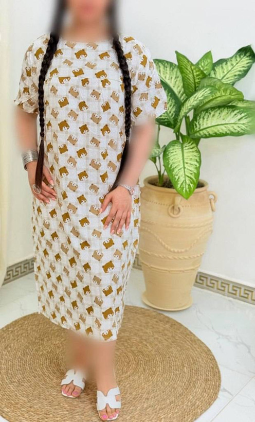 ساحلی نخی آستین کوتاه