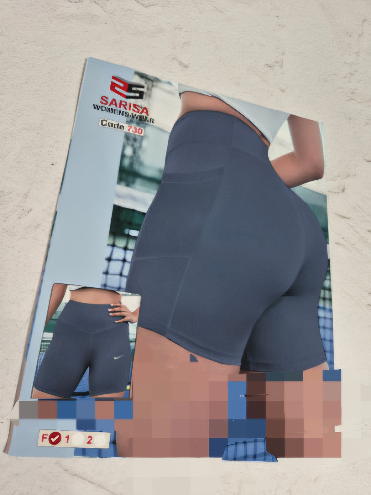 شورتک فلامنت باشگاهی زنانه فری سایز